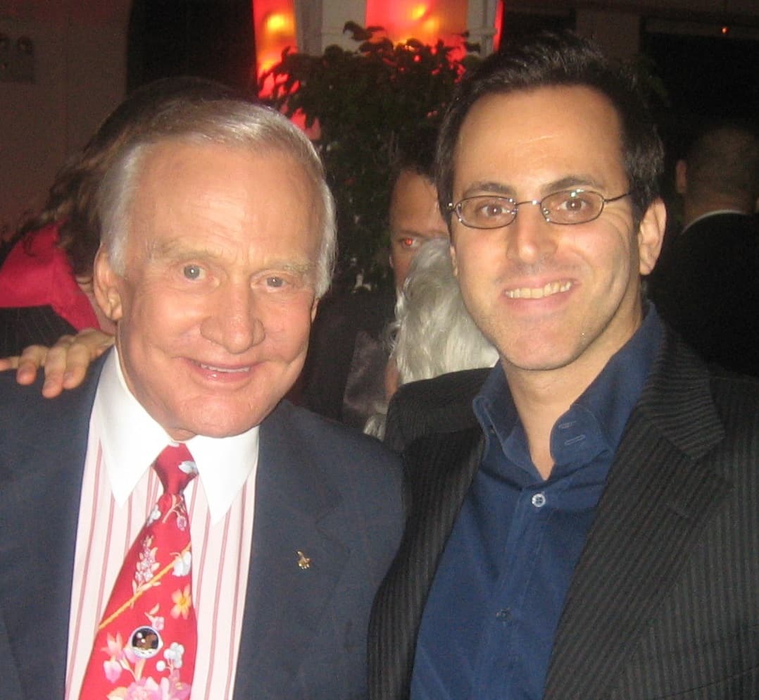 Ray with Astronaut Buzz Aldrin