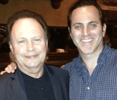 Billy Crystal and Ray at a recent event in the City