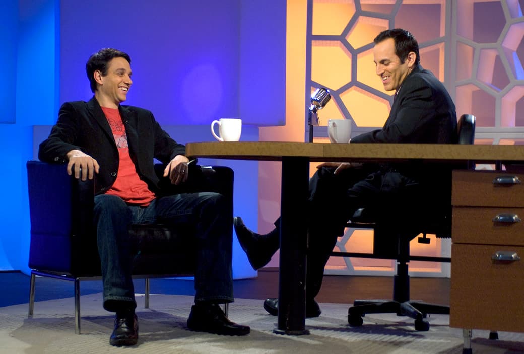 Ralph Macchio drops in to LateNet with Ray Ellin