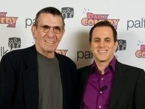 Leonard Nimoy appears on LateNet with Ray Ellin
