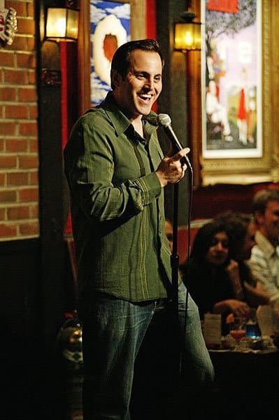 Ray Ellin fires up a weekend audience at New York's world-famous Comic Strip Live
