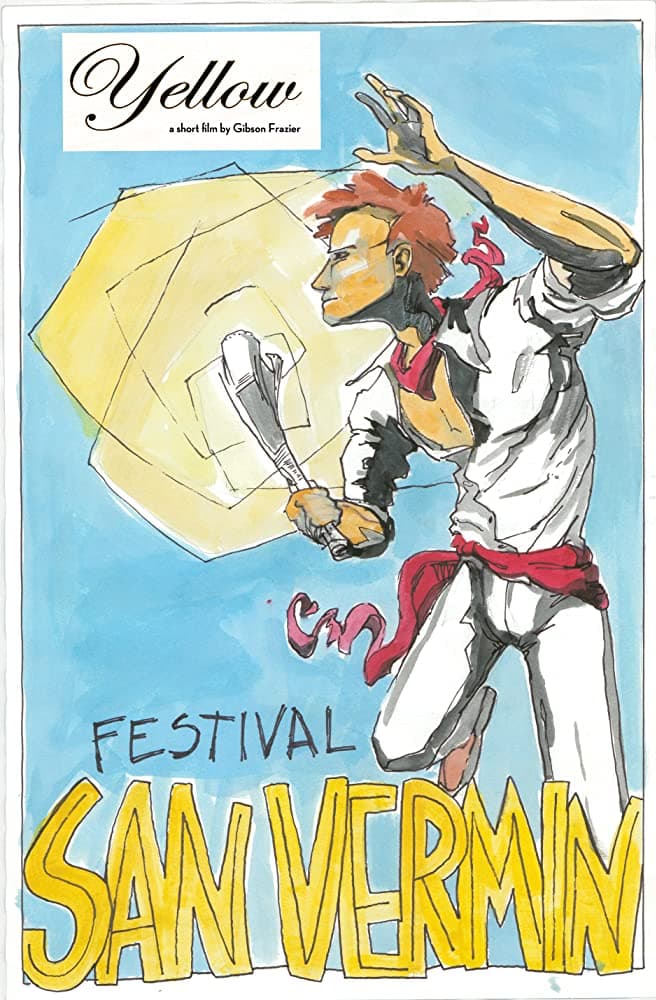Yellow film artwork